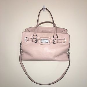 Authentic Micheal Kors baby pink handbag